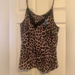 Torrid animal print tank top NWT